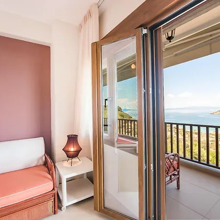 Nereus & Oceanus Beachfront Apartments, Lagonisi Beach #Feelslikehome Ormos Panagias Exterior photo
