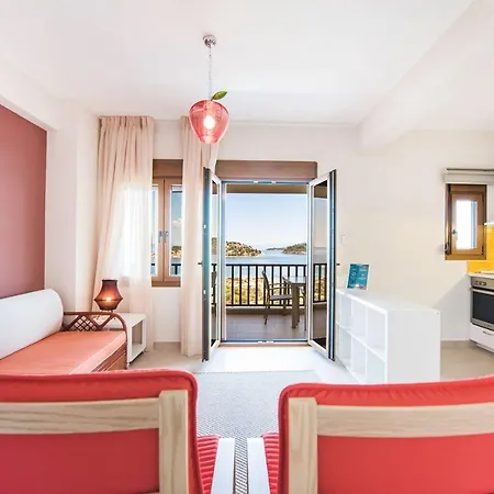 Nereus & Oceanus Beachfront Apartments, Lagonisi Beach #Feelslikehome Ormos Panagias Exterior photo