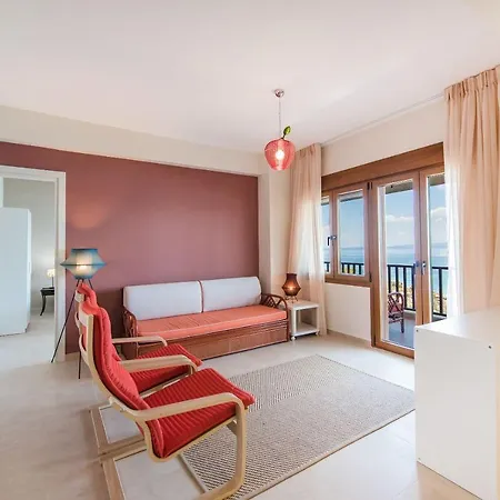 Nereus & Oceanus Beachfront Apartments, Lagonisi Beach #Feelslikehome Ormos Panagias Exterior photo