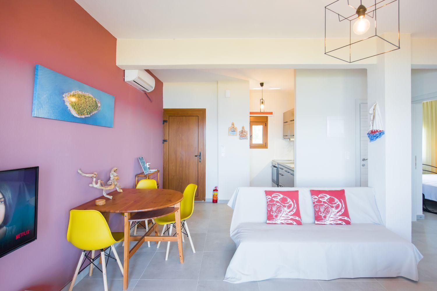 Apartment Nereus & Oceanus Beachfront Apartments, Lagonisi #feelslikehome Ormos Panagias